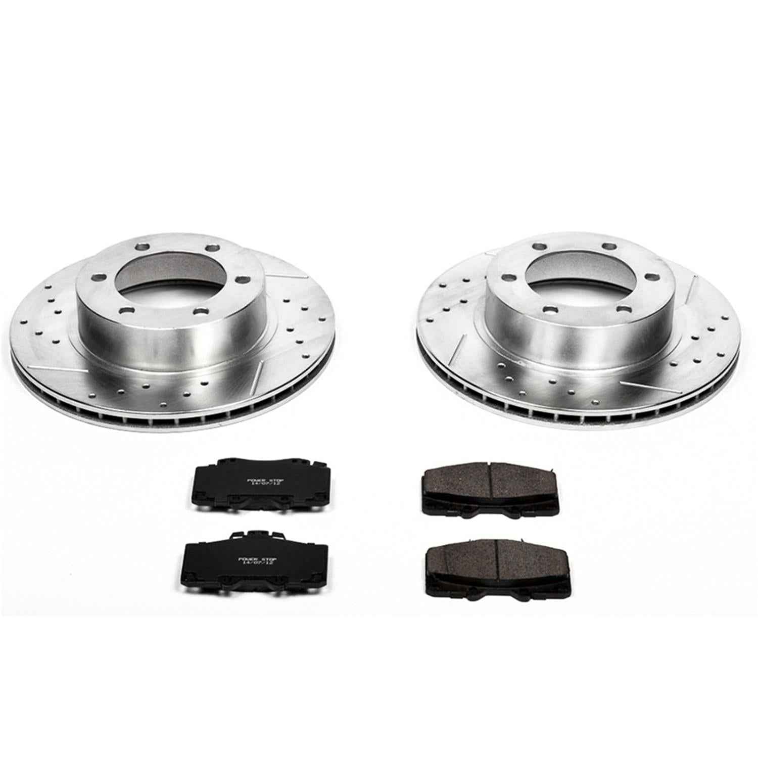 PowerStop Z23 Evolution Sport Brake Upgrade Kits for 1995-2002 4RUNNER, 2004 TACOMA - K1236