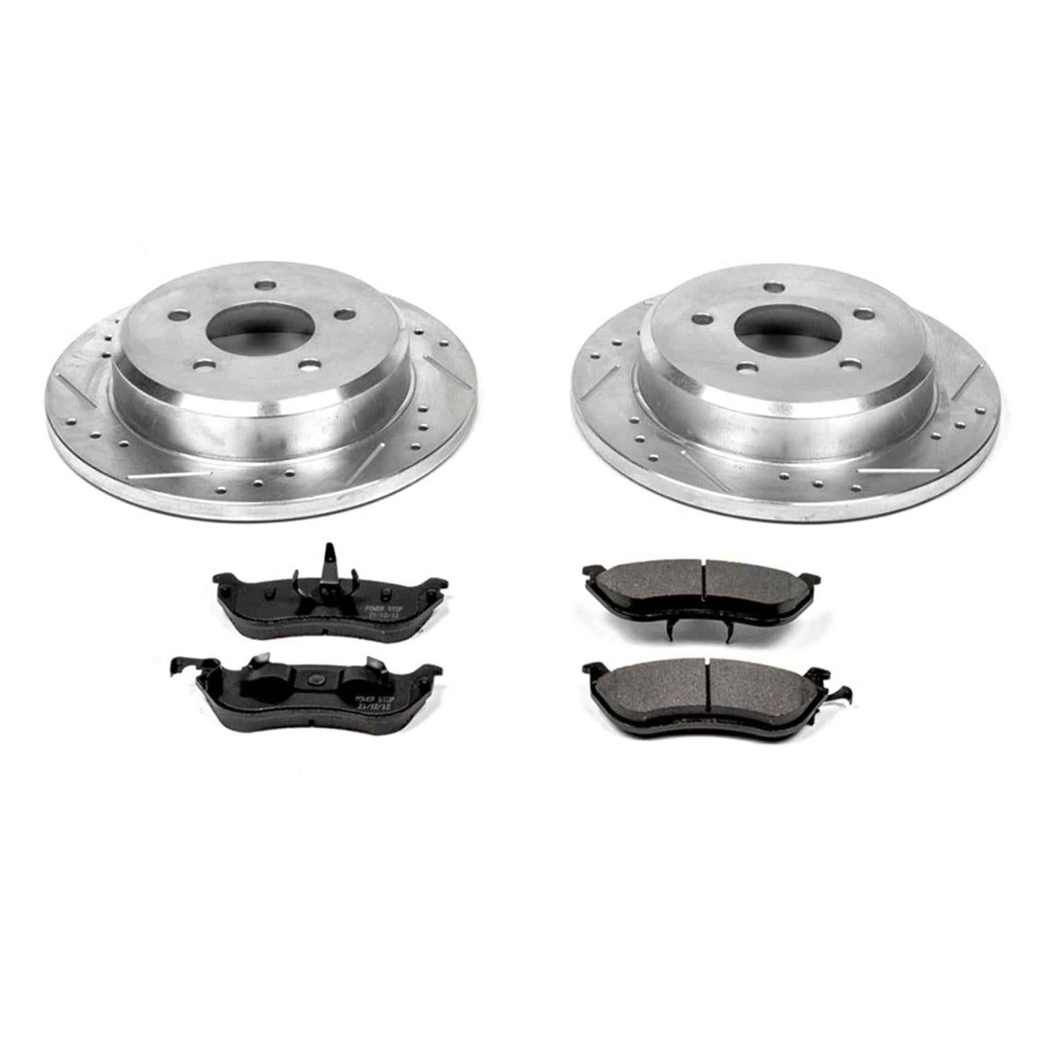 PowerStop Z23 Evolution Sport Brake Upgrade Kits for 1996-2002 CROWN VICTORIA, GRAND MARQUIS, TOWN CAR - K1331