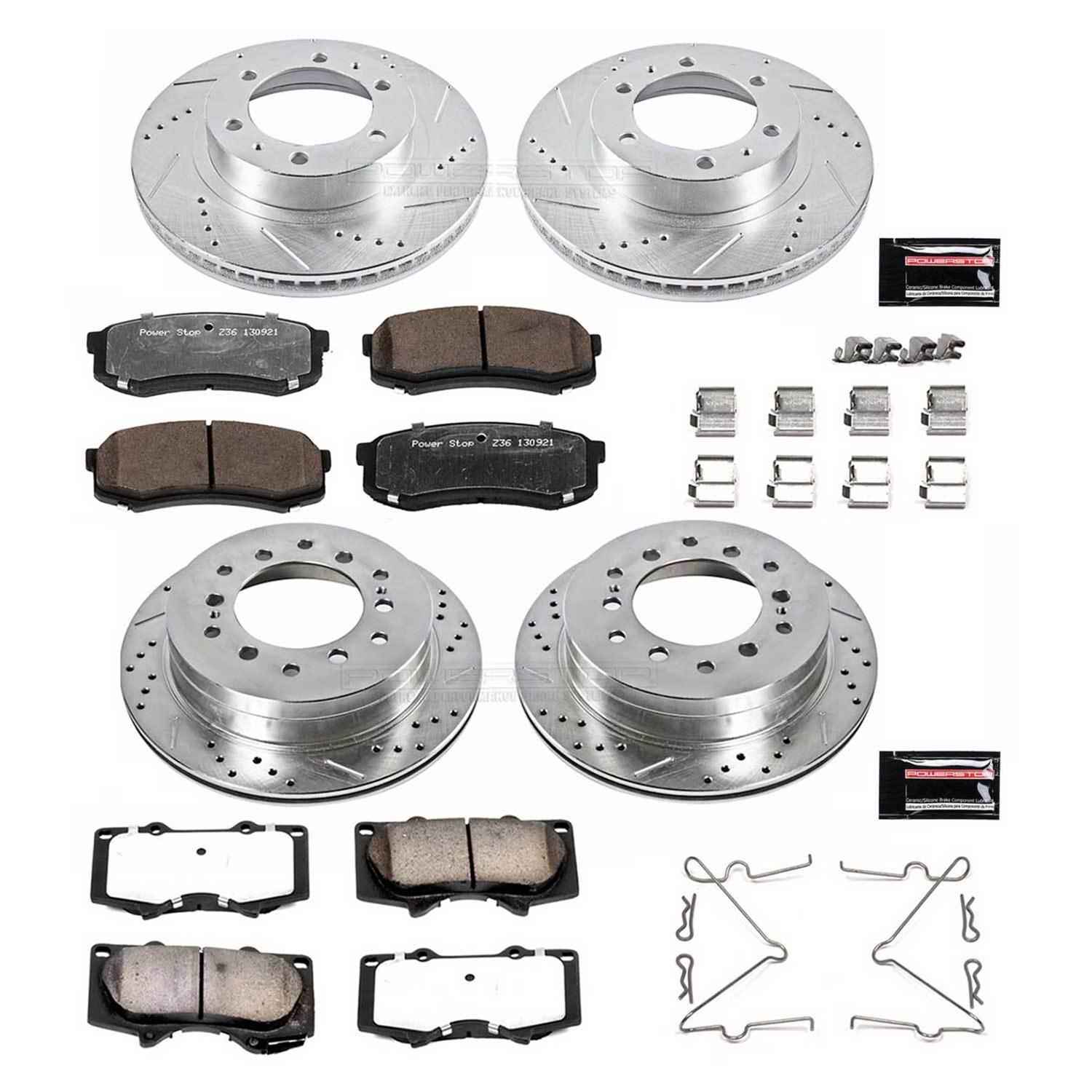 PowerStop Z36 Truck and Tow Brake Upgrade Kits for 2003-2009 4RUNNER, 2007-2009 FJ CRUISER - K138-36