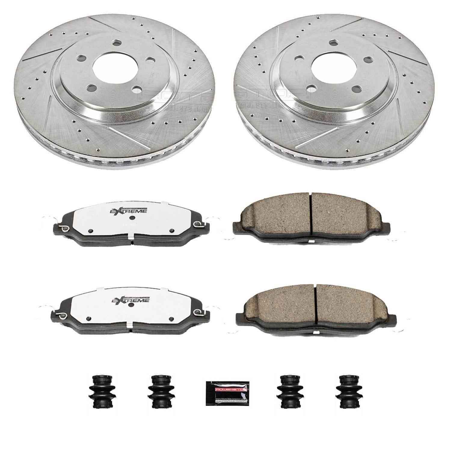PowerStop Z26 Street Warrior Brake Upgrade Kits for 2005-2010 MUSTANG - K1380-26