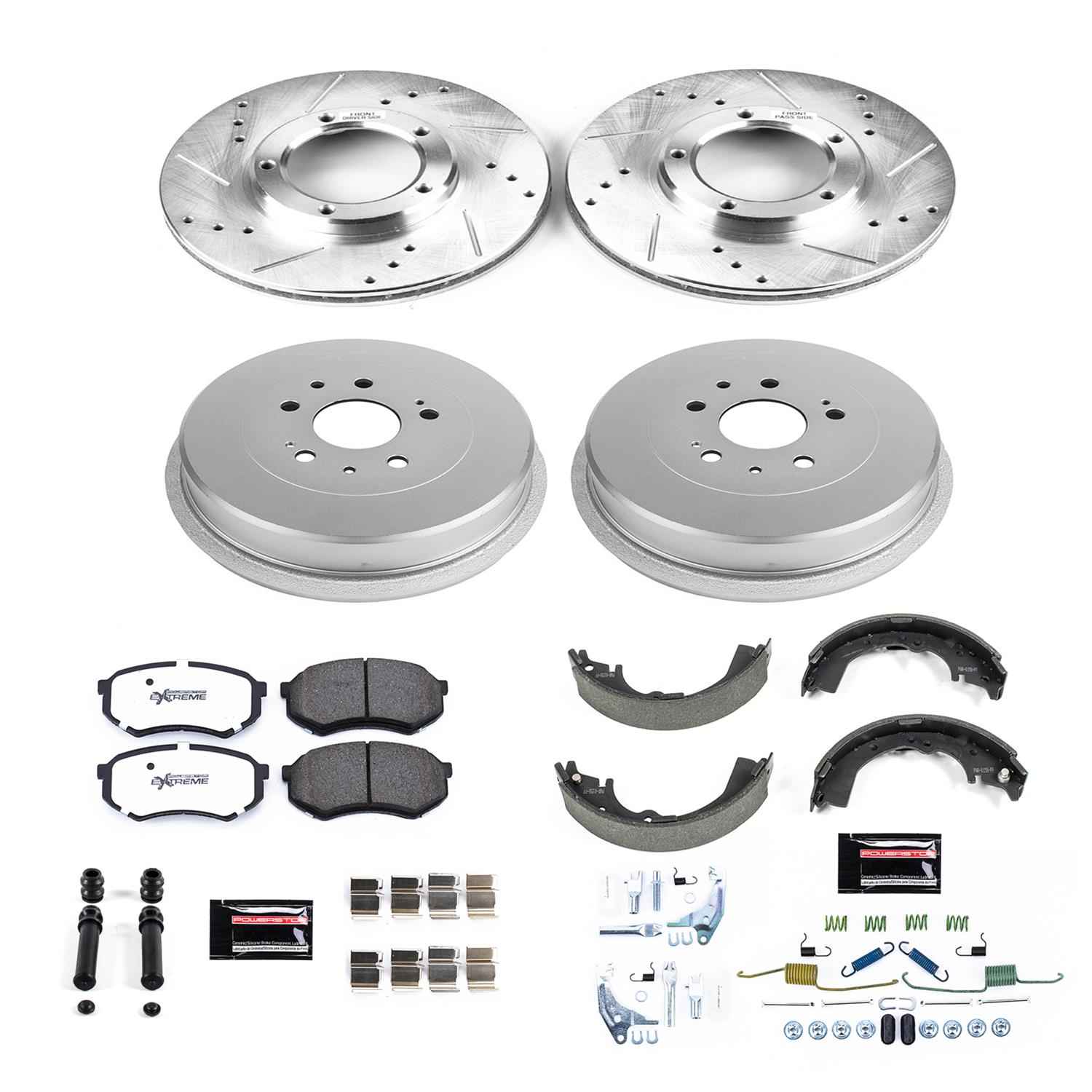 PowerStop Z36 Truck and Tow Brake Upgrade Kits for 1995-2004 TACOMA - K15039DK-36
