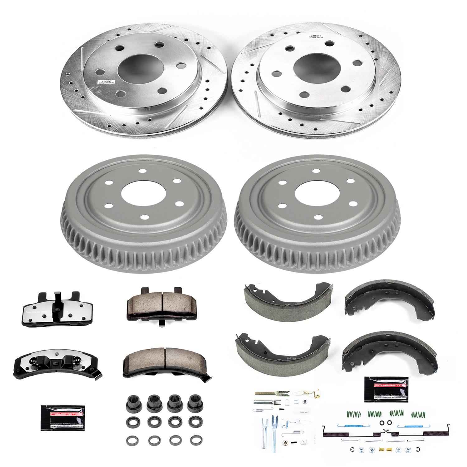 PowerStop Z36 Truck and Tow Brake Upgrade Kits for 1992-1994 BLAZER, 1988-1999 K1500, 1995-1999 TAHOE - K15136DK-36