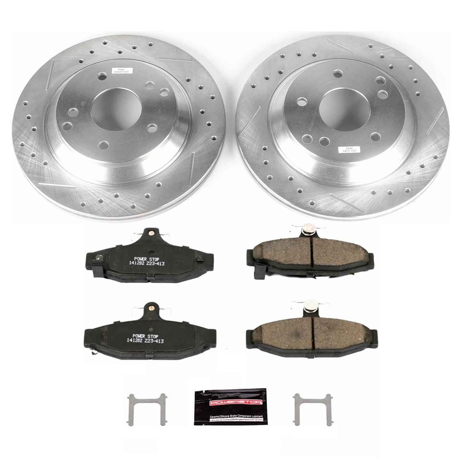 PowerStop Z23 Evolution Sport Brake Upgrade Kits for 1988-1996 CORVETTE - K1523