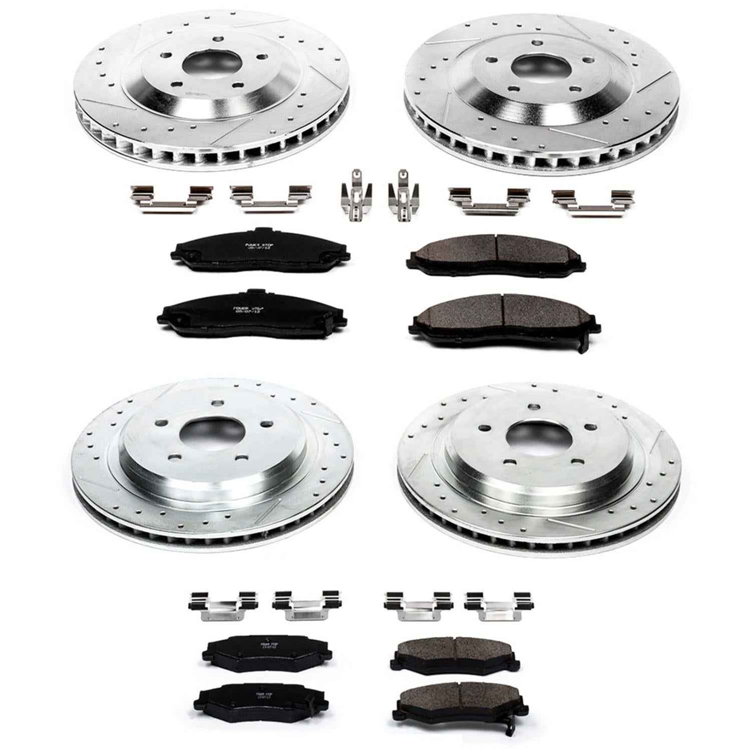 PowerStop Z23 Evolution Sport Brake Upgrade Kits for 1997-2004 CORVETTE, 2004-2009 XLR - K1560