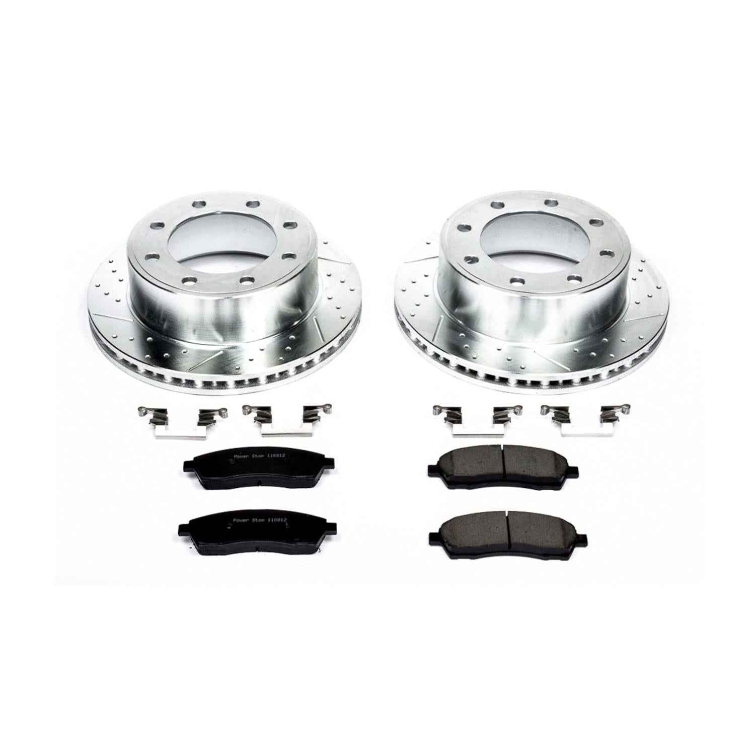 PowerStop Z23 Evolution Sport Brake Upgrade Kits for 1999-2004 F-350 SUPER DUTY, F-250 SUPER DUTY, 2000-2005 EXCURSION - K1890
