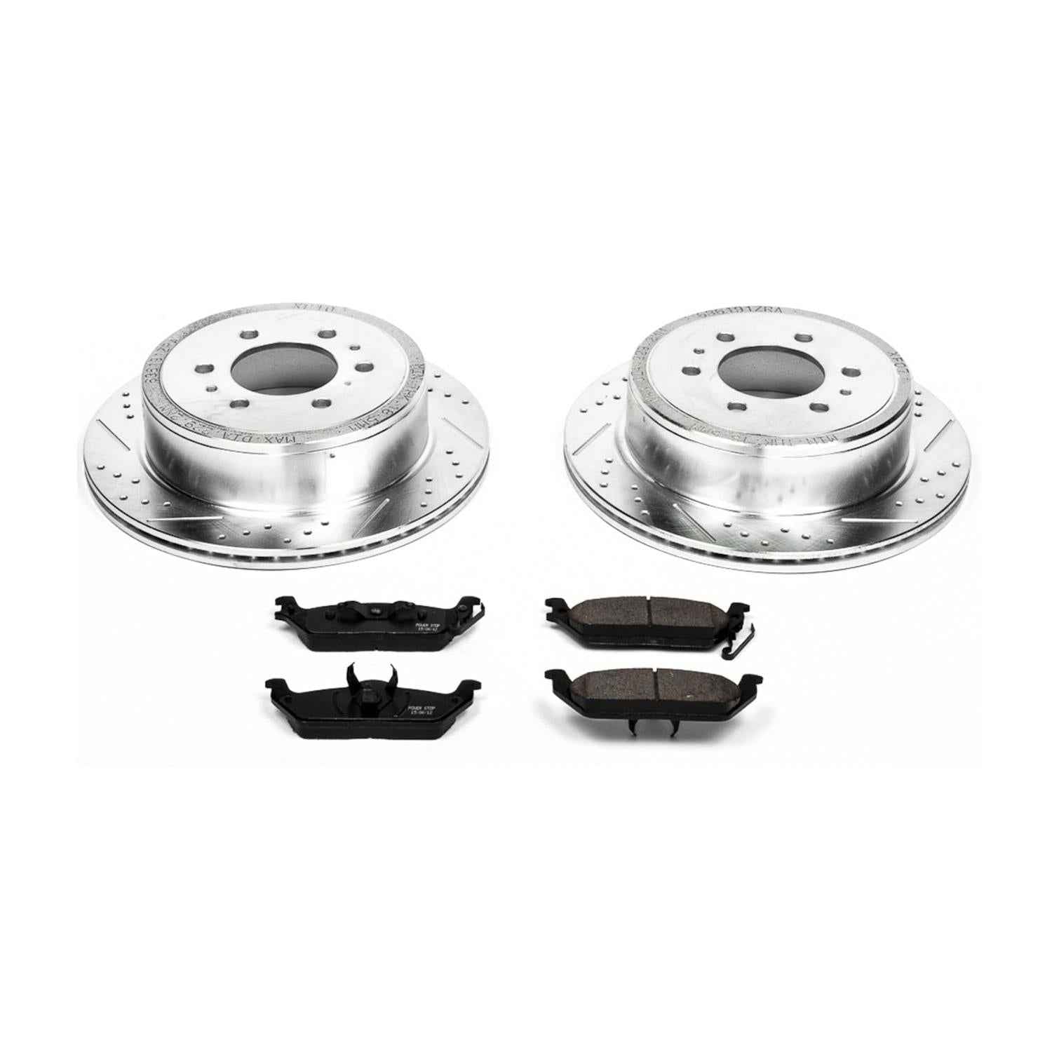 PowerStop Z23 Evolution Sport Brake Upgrade Kits for 2004-2011 F-150, 2006-2008 MARK LT - K1950