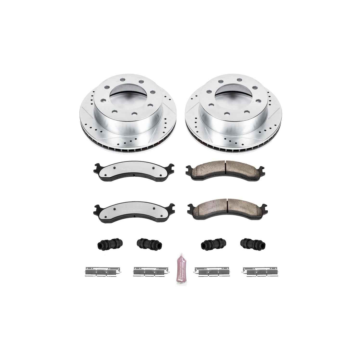 PowerStop Z36 Truck and Tow Brake Upgrade Kits for 2000-2002 RAM 2500, RAM 3500 - K2156-36