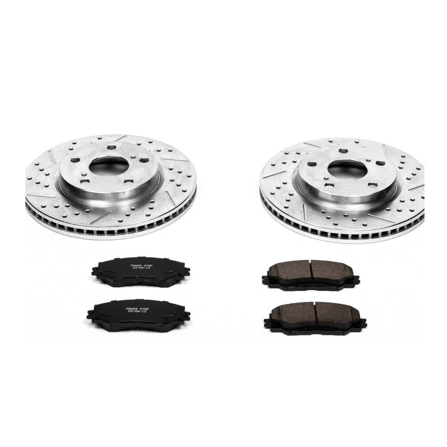 PowerStop Z23 Evolution Sport Brake Upgrade Kits K258