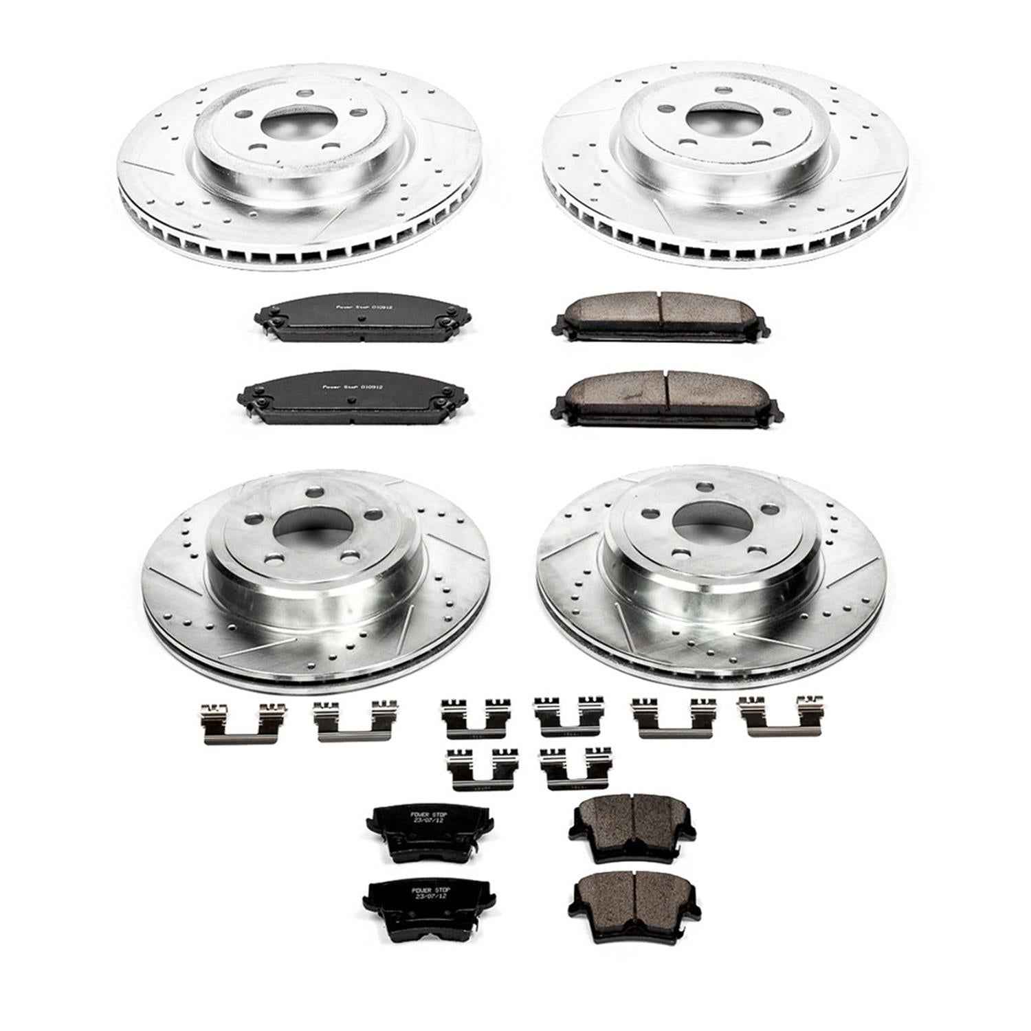 PowerStop Z23 Evolution Sport Brake Upgrade Kits K2853