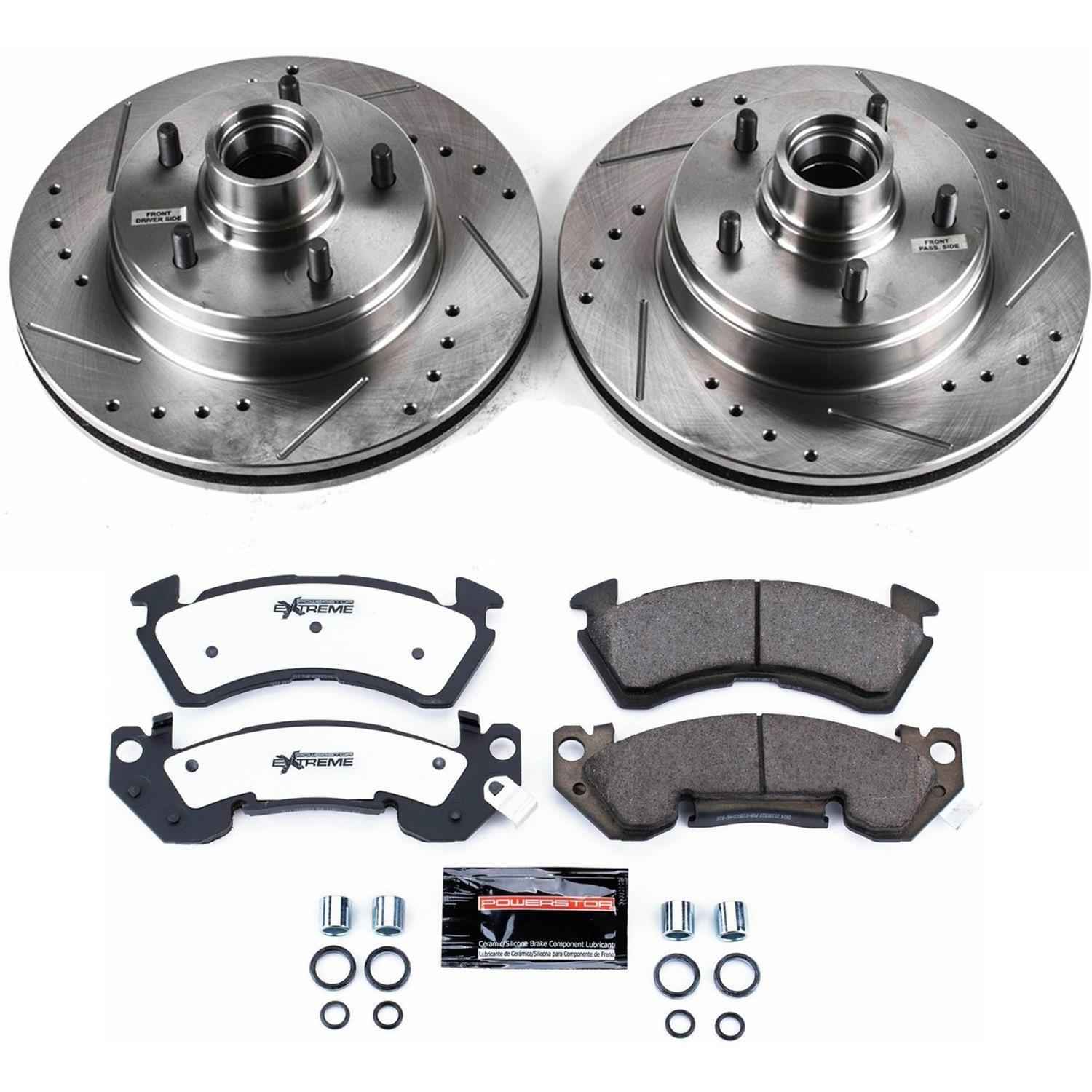 PowerStop Z26 Street Warrior Brake Upgrade Kits for 1991-1993 CAPRICE, 1994-1996 IMPALA - K2937-26