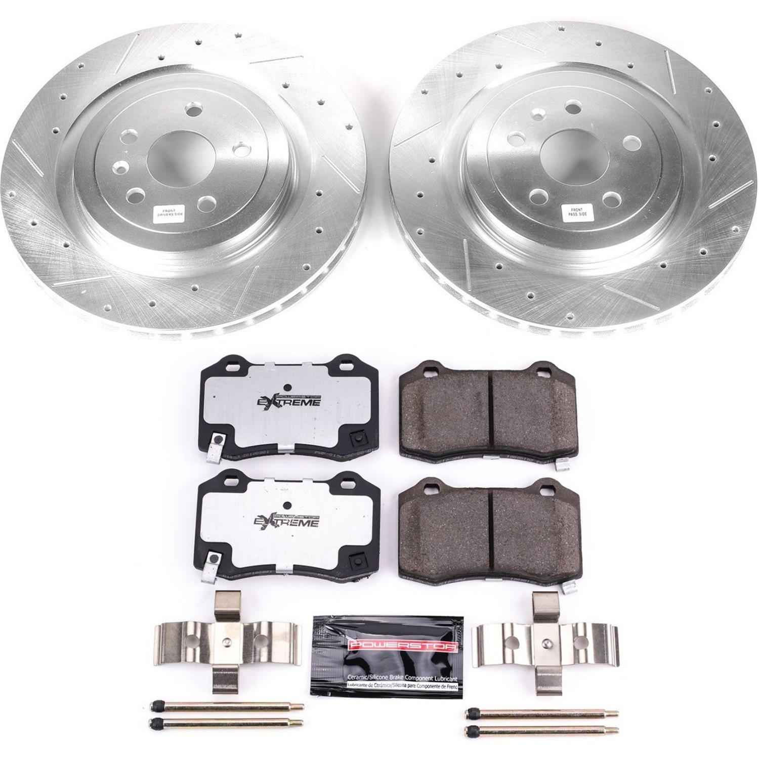 PowerStop Z26 Street Warrior Brake Upgrade Kits for 2010-2023 CAMARO, 2009-2019 CTS - K3019-26