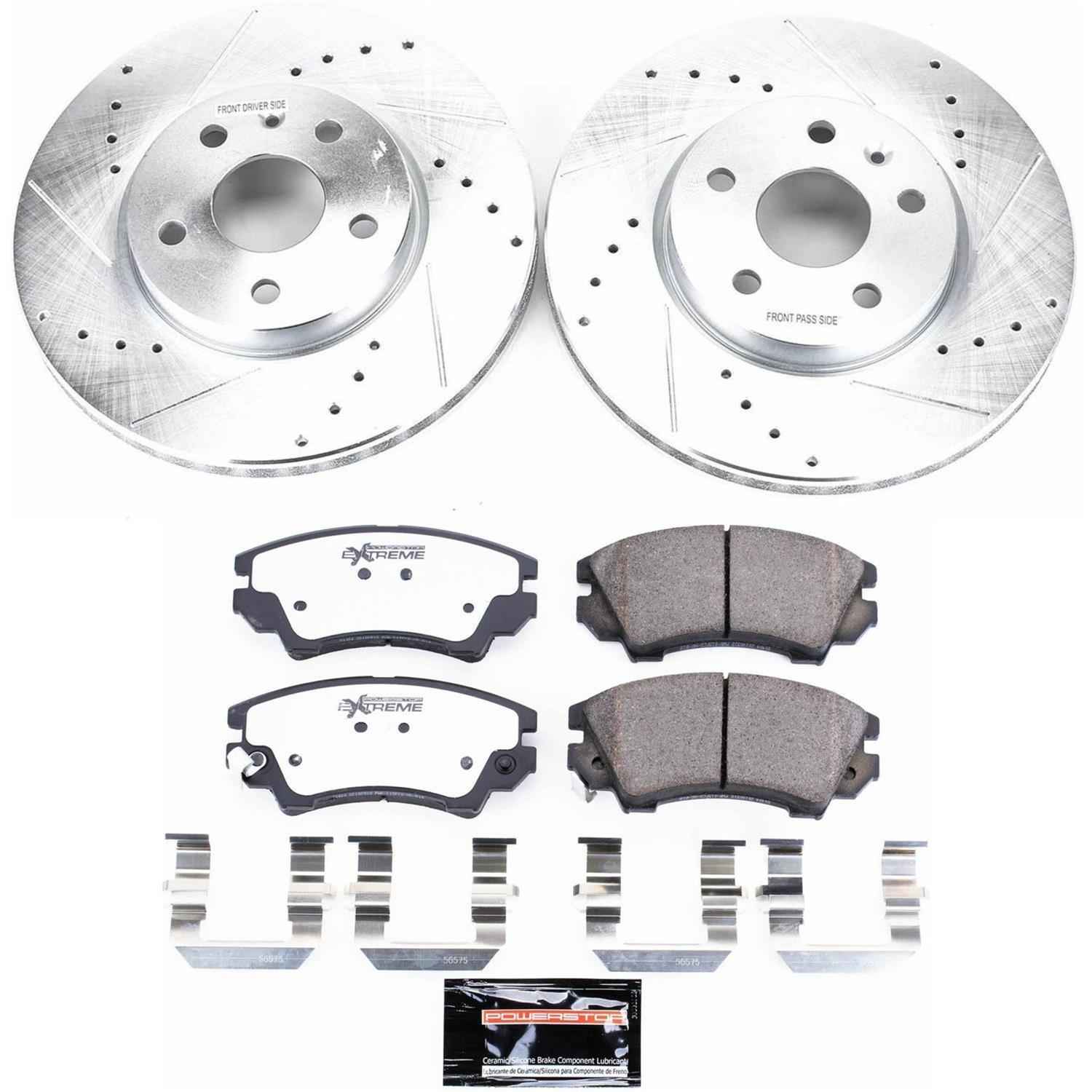 PowerStop Z26 Street Warrior Brake Upgrade Kits for 2010-2011 9-5, 2010-2015 CAMARO - K3031-26