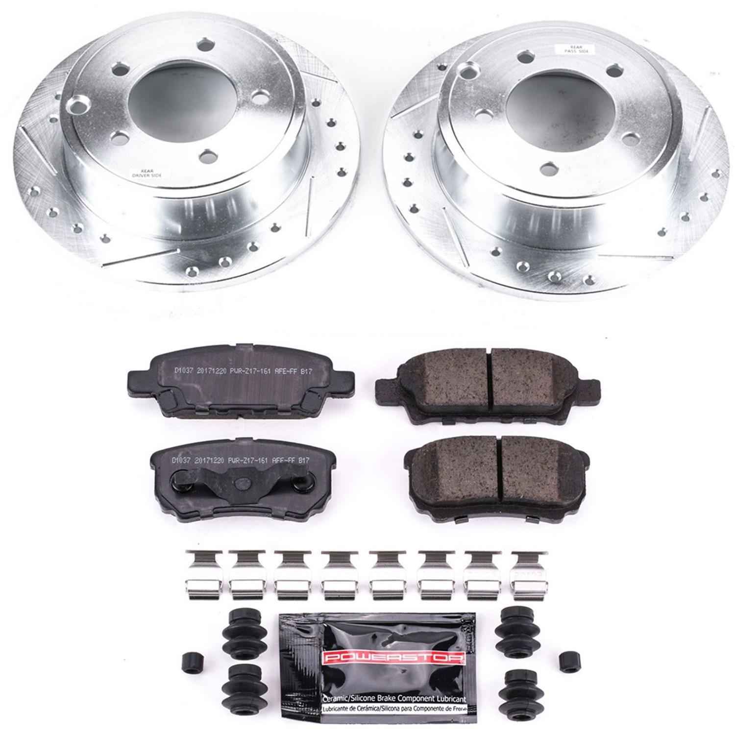 PowerStop Z23 Evolution Sport Brake Upgrade Kits K3033
