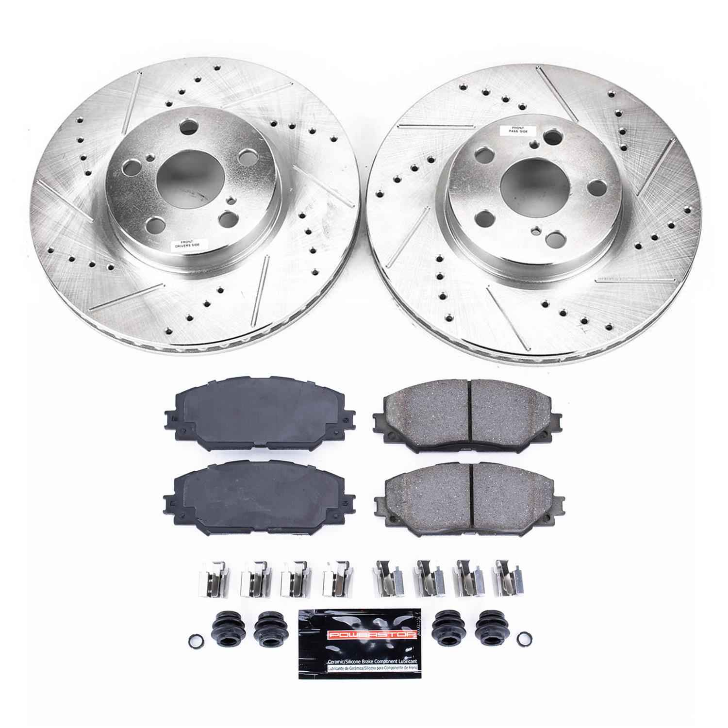 PowerStop Z23 Evolution Sport Brake Upgrade Kits K4669