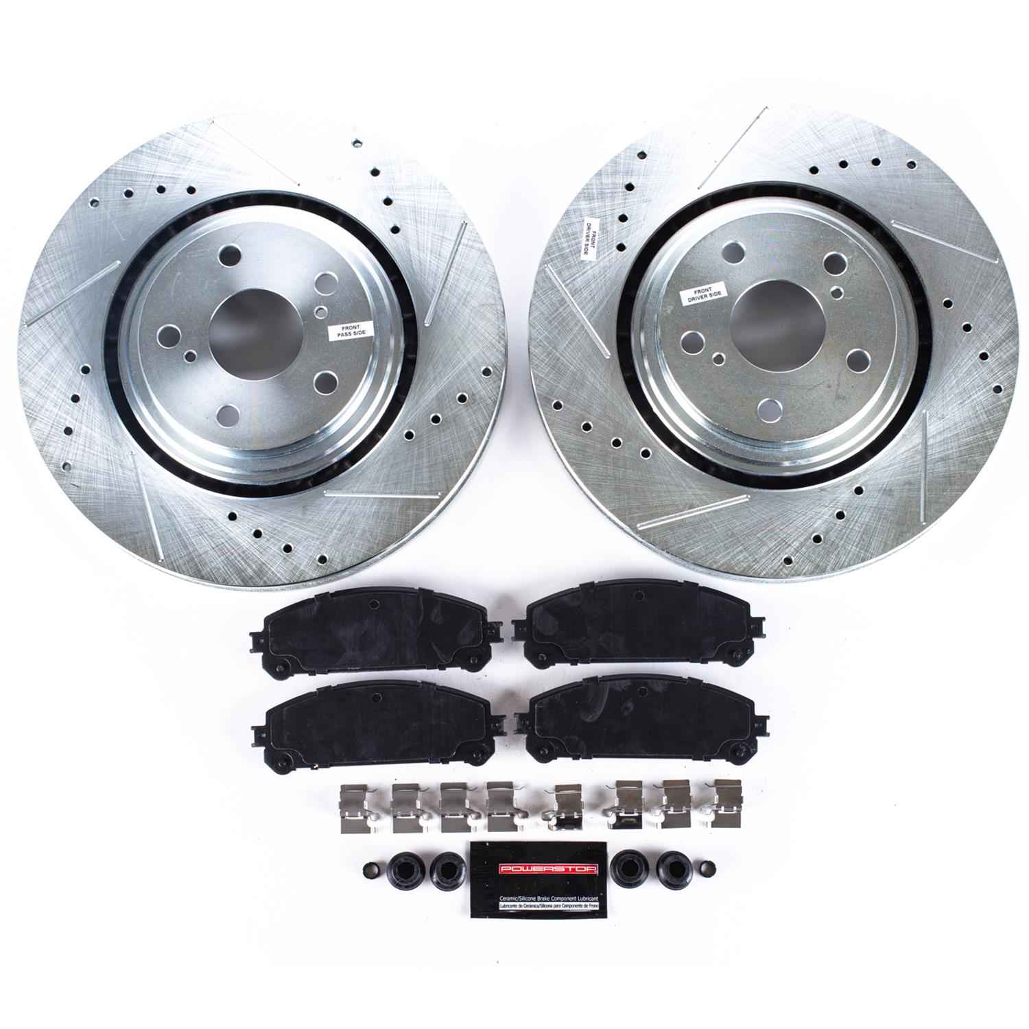 PowerStop Z23 Evolution Sport Brake Upgrade Kits K4713
