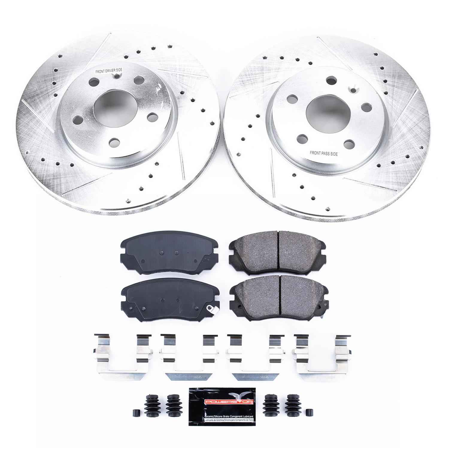 PowerStop Z23 Evolution Sport Brake Upgrade Kits K5334