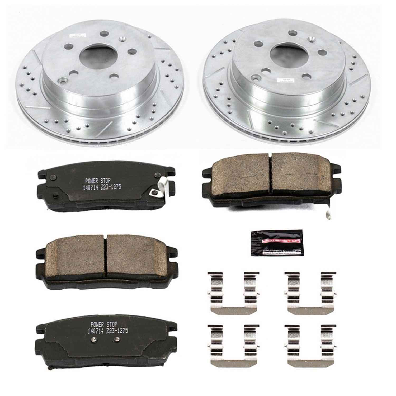 PowerStop Z23 Evolution Sport Brake Upgrade Kits for 2010-2017 EQUINOX, TERRAIN - K5558