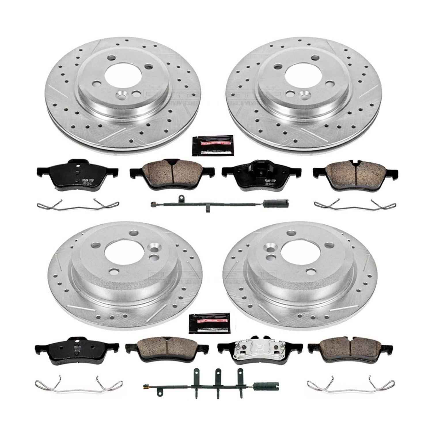 PowerStop Z23 Evolution Sport Brake Upgrade Kits for 2002-2006 COOPER - K5725