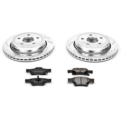 PowerStop Z23 Evolution Sport Brake Upgrade Kits for 2011-2024 DURANGO, 2011-2021 GRAND CHEROKEE, 2022 GRAND CHEROKEE WK - K5953