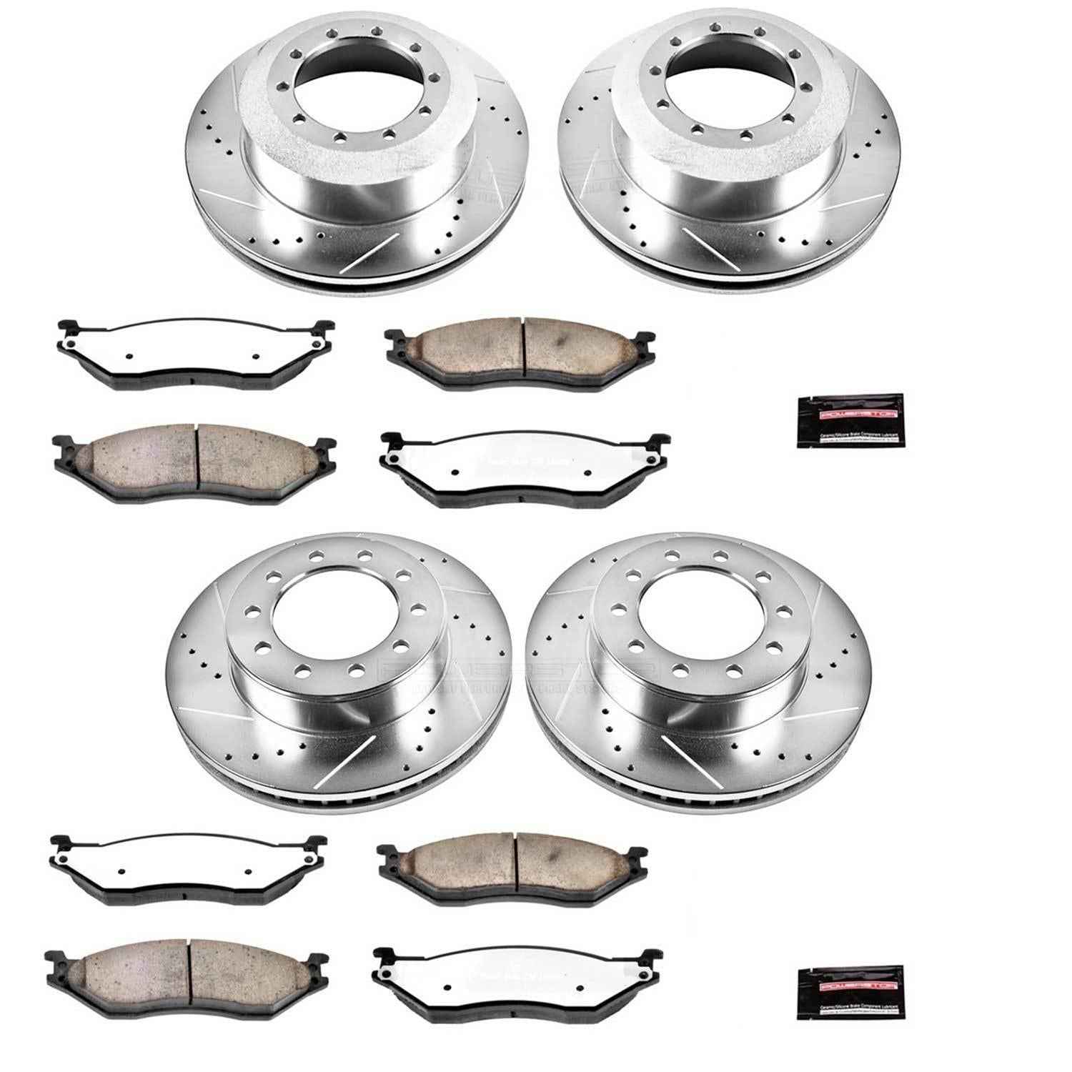 PowerStop Z36 Truck and Tow Brake Upgrade Kits for 2005-2016 F-450 SUPER DUTY, F-550 SUPER DUTY - K5965-36