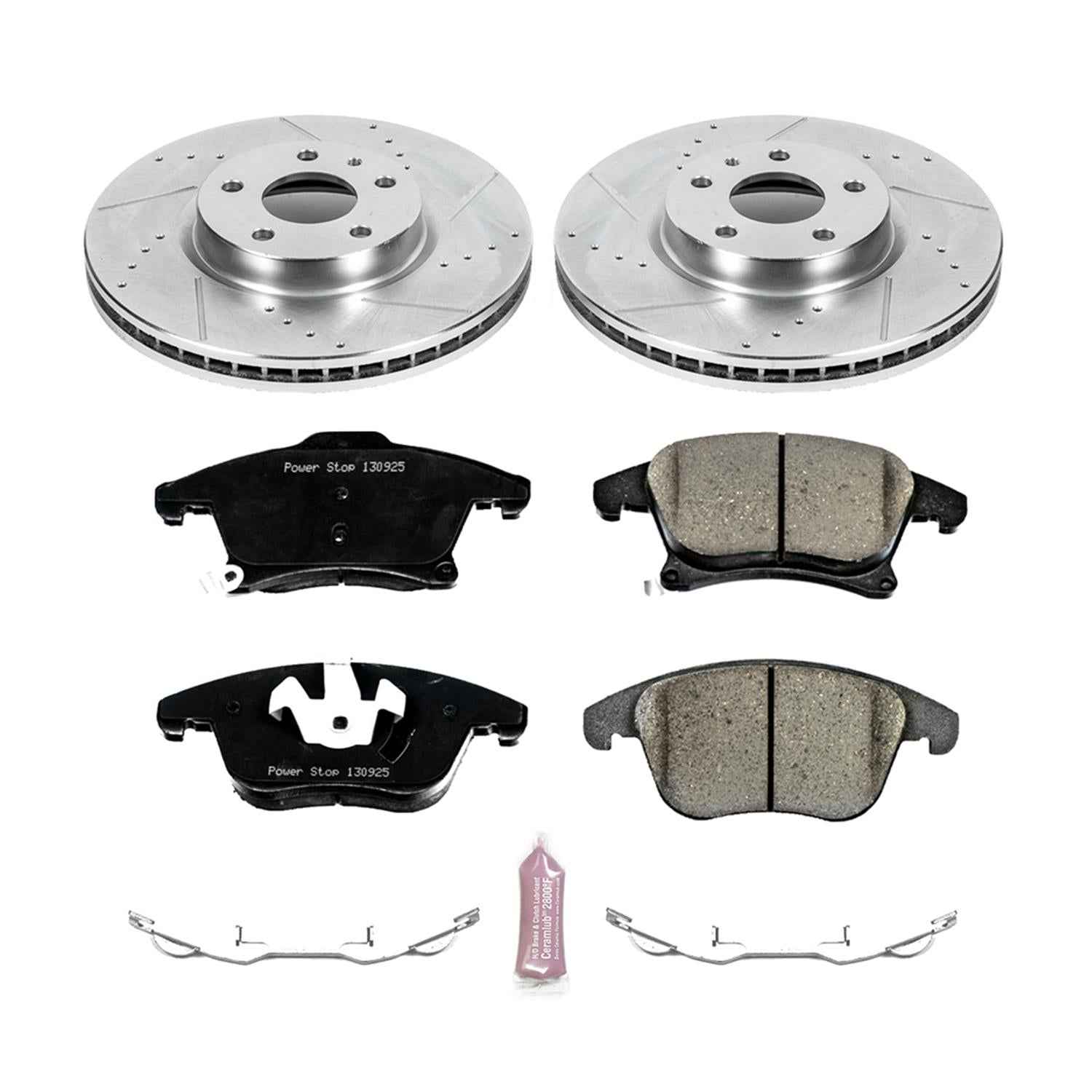 PowerStop Z23 Evolution Sport Brake Upgrade Kits for 2013-2020 FUSION, 2013-2016 MKZ - K6399