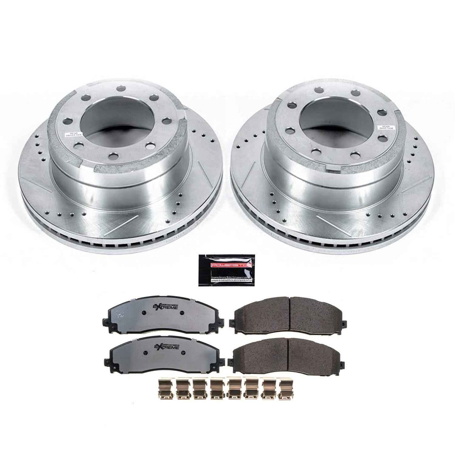 PowerStop Z36 Truck and Tow Brake Upgrade Kits for 2012-2022 F-250 SUPER DUTY, 2013-2022 F-350 SUPER DUTY - K6407-36