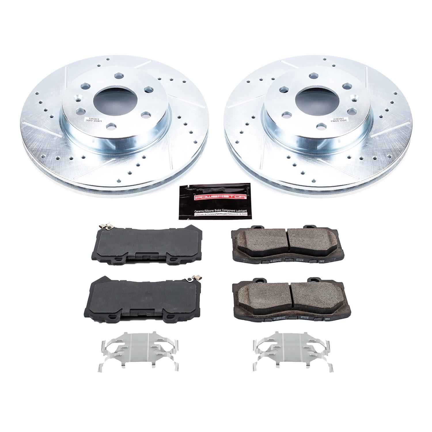 PowerStop Z23 Evolution Sport Brake Upgrade Kits for 2015-2020 CANYON, COLORADO - K7126