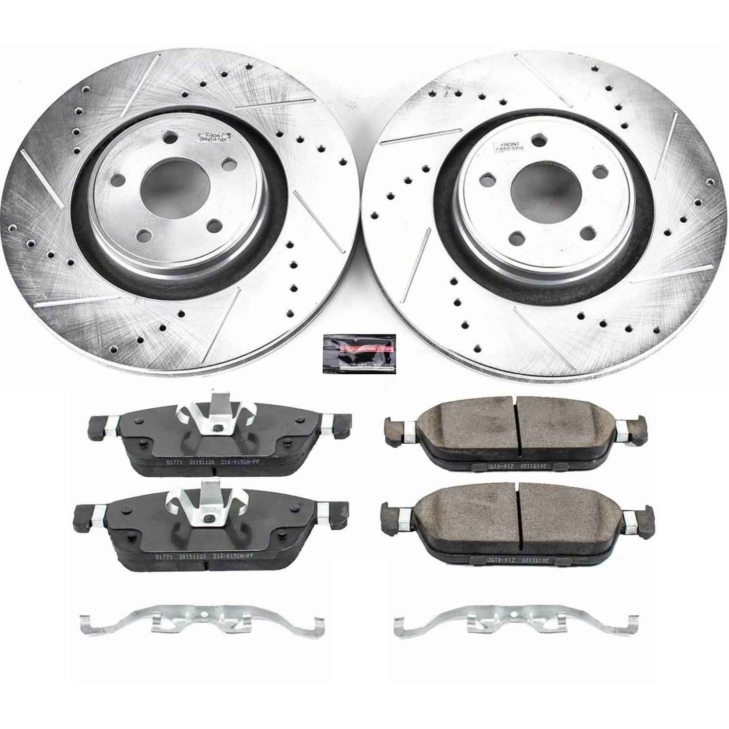 PowerStop Z23 Evolution Sport Brake Upgrade Kits for 2014-2018 FOCUS, 2015-2019 MKC - K7147