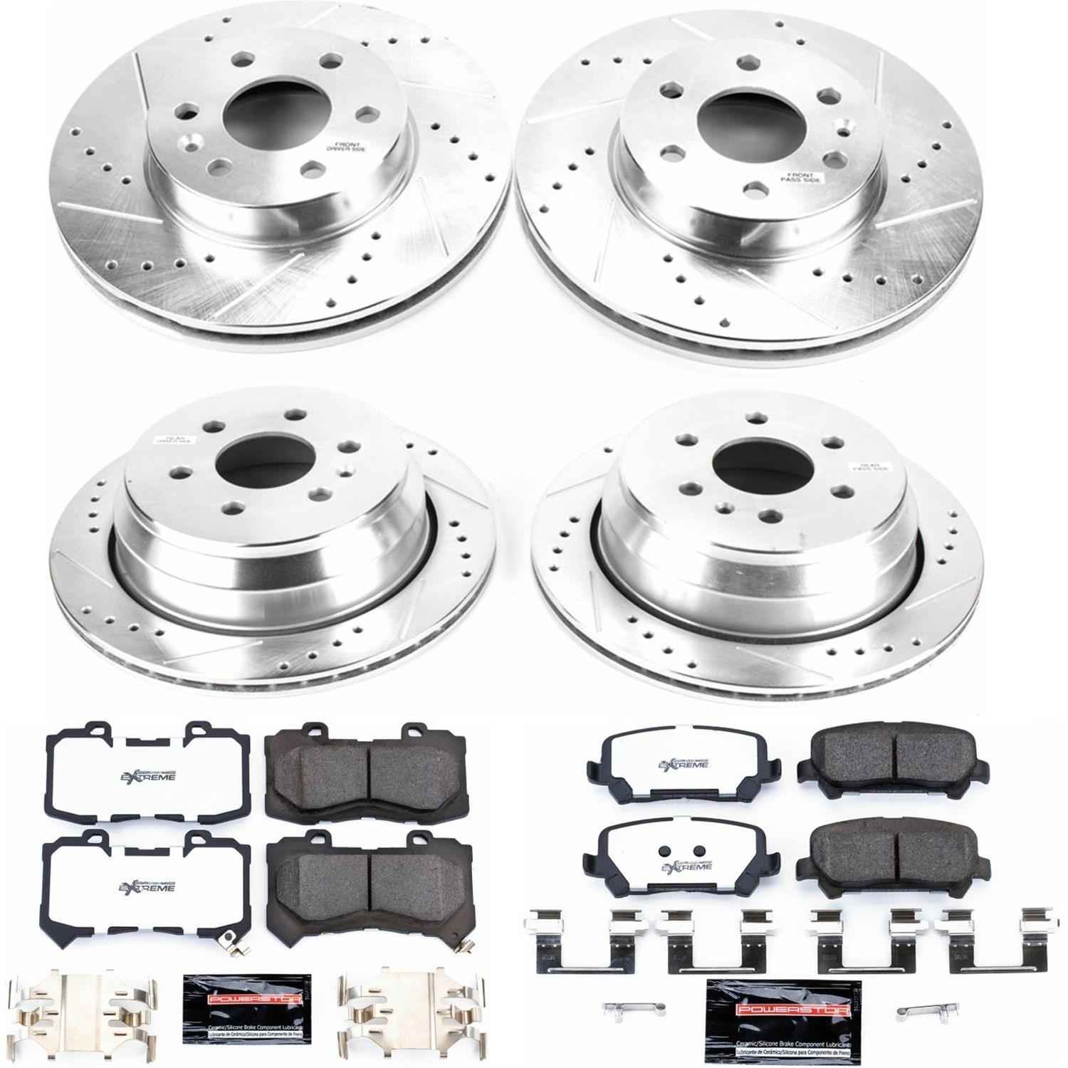 PowerStop Z36 Truck and Tow Brake Upgrade Kits for 2015-2020 CANYON, COLORADO - K7228-36