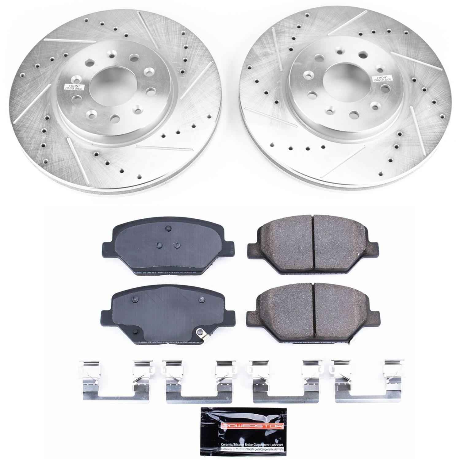 PowerStop Z23 Evolution Sport Brake Upgrade Kits K7661