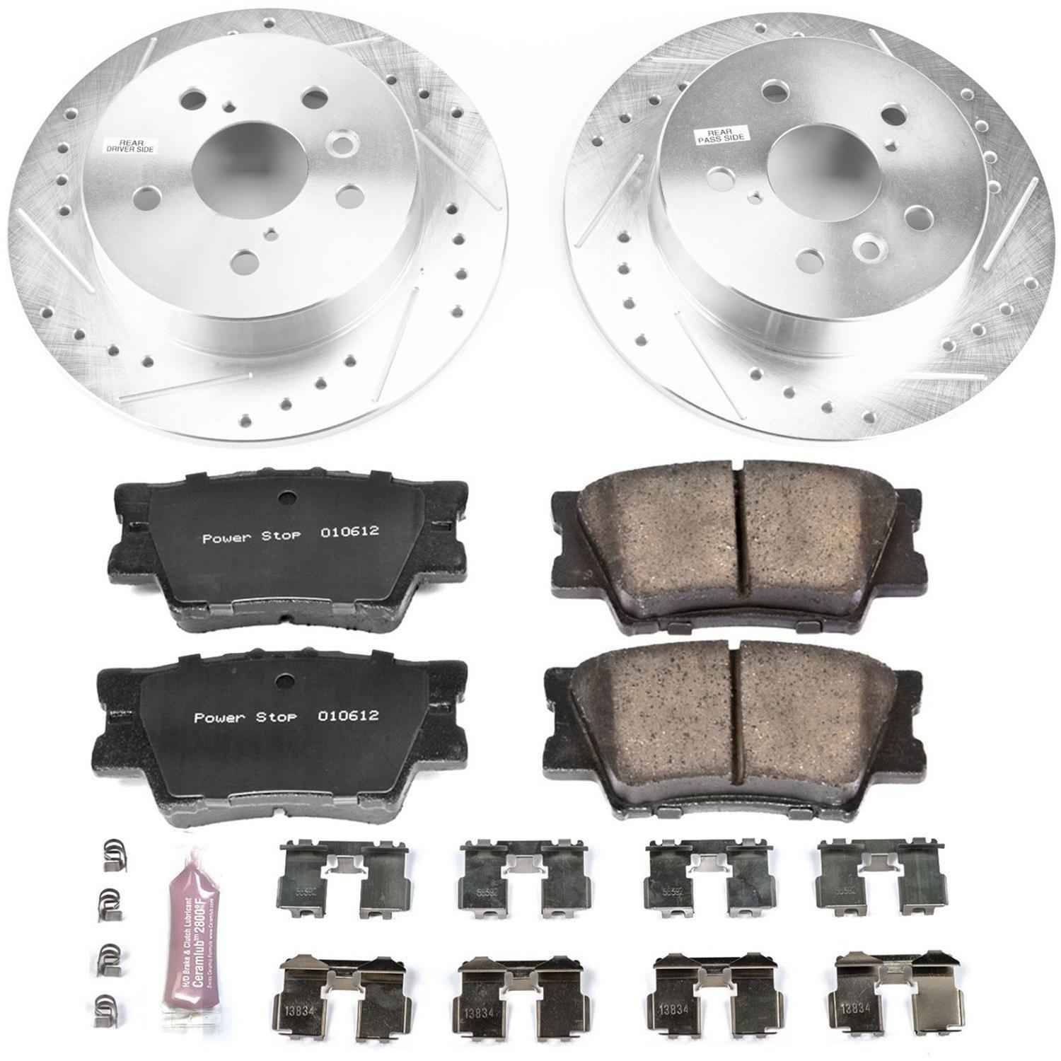 PowerStop Z23 Evolution Sport Brake Upgrade Kits for 2018-2024 CAMRY - K7905