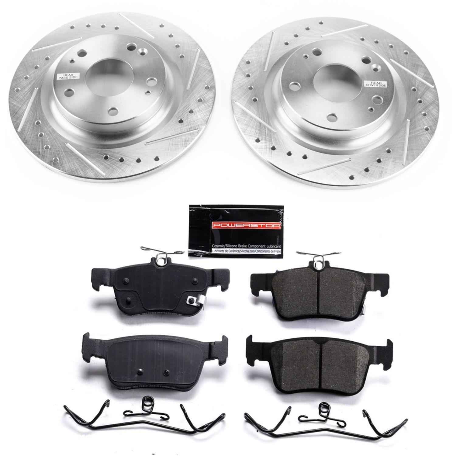 PowerStop Z23 Evolution Sport Brake Upgrade Kits for 2017-2020 CIVIC - K7934