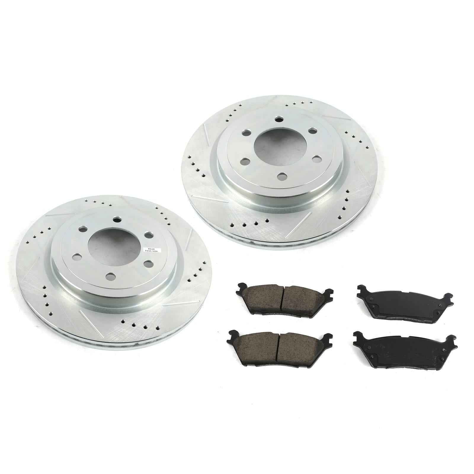 PowerStop Z23 Evolution Sport Brake Upgrade Kits for 2018-2021 EXPEDITION, NAVIGATOR, 2018-2020 F-150 - K8030