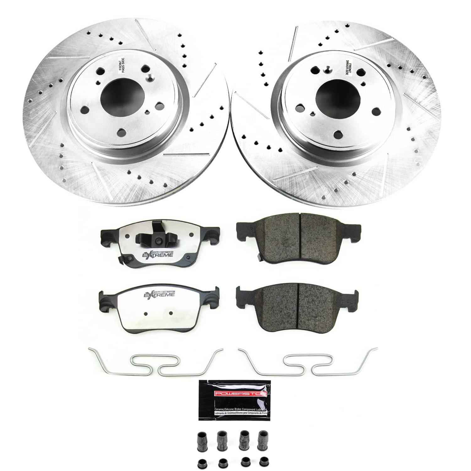 PowerStop Z26 Street Warrior Brake Upgrade Kits for 2018-2025 ACCORD, 2022-2024 CIVIC, 2023-2025 INTEGRA - K8165-26