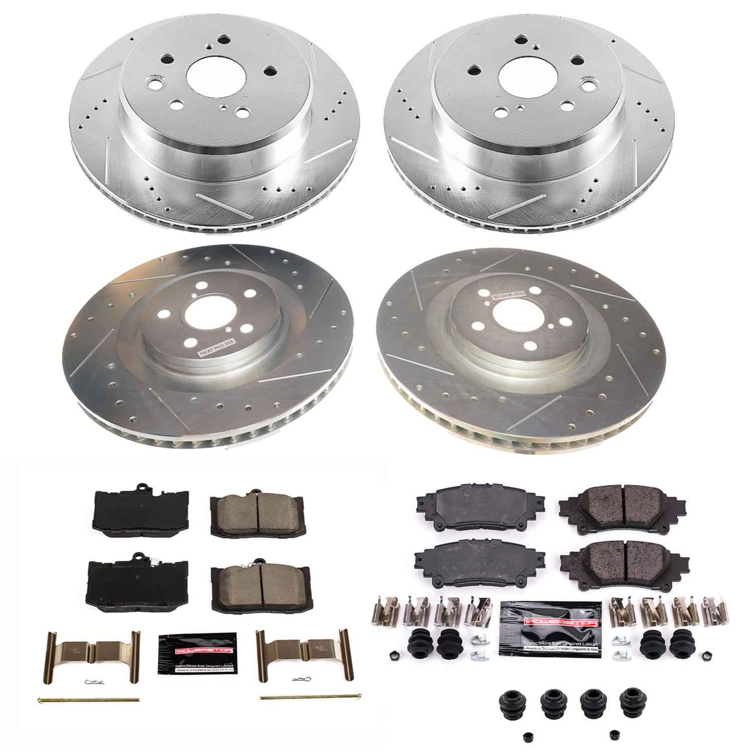 PowerStop Z26 Street Warrior Brake Upgrade Kits K8453-26