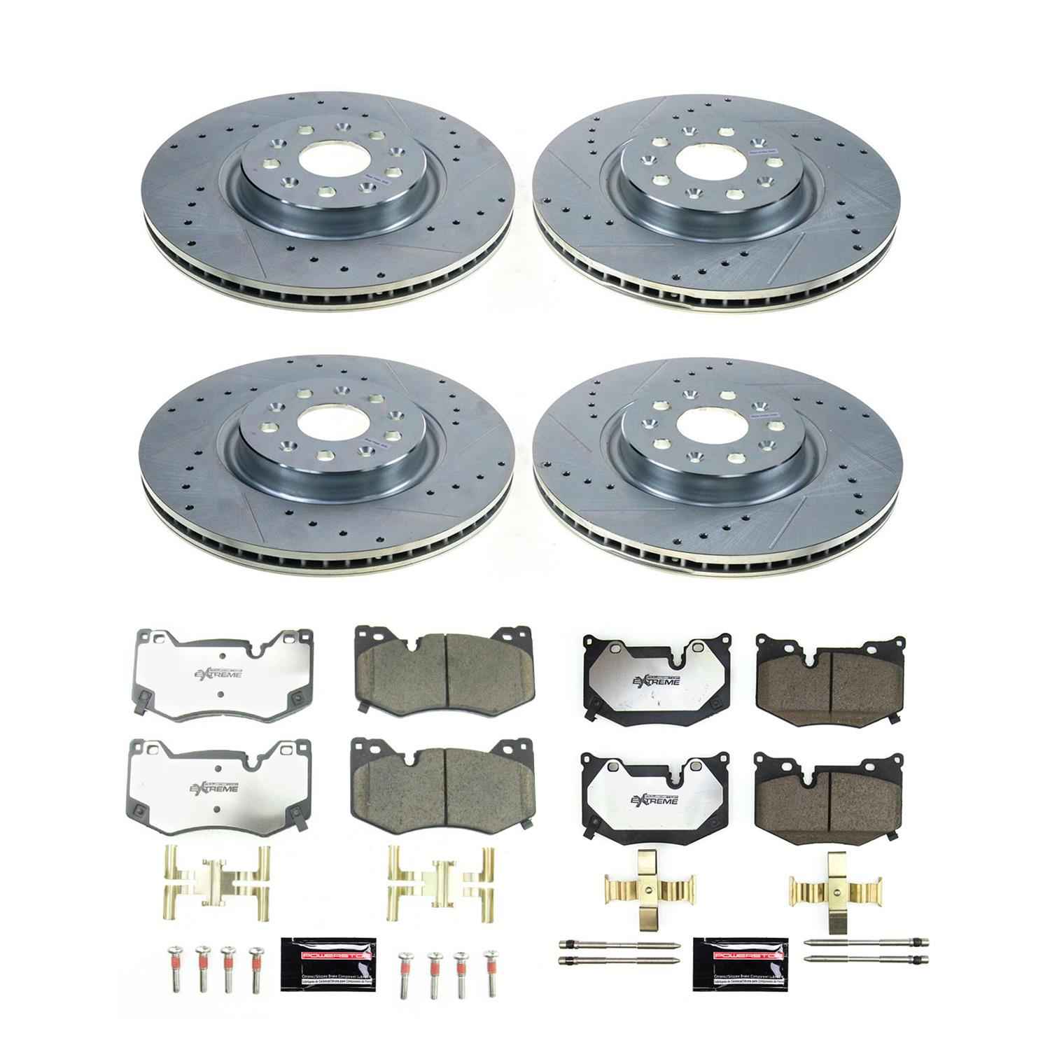 PowerStop Z26 Street Warrior Brake Upgrade Kits for 2020-2024 CORVETTE - K8530-26