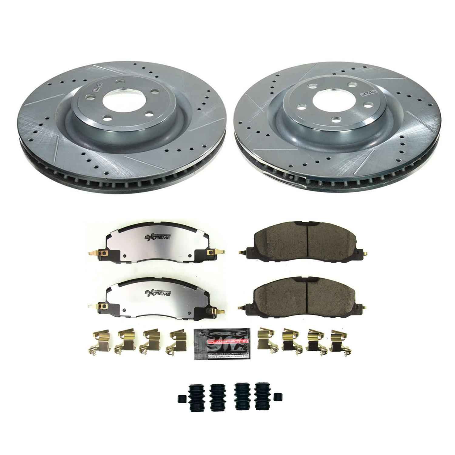 PowerStop Z36 Truck and Tow Brake Upgrade Kits for 2020-2025 AVIATOR, EXPLORER - K8672-36