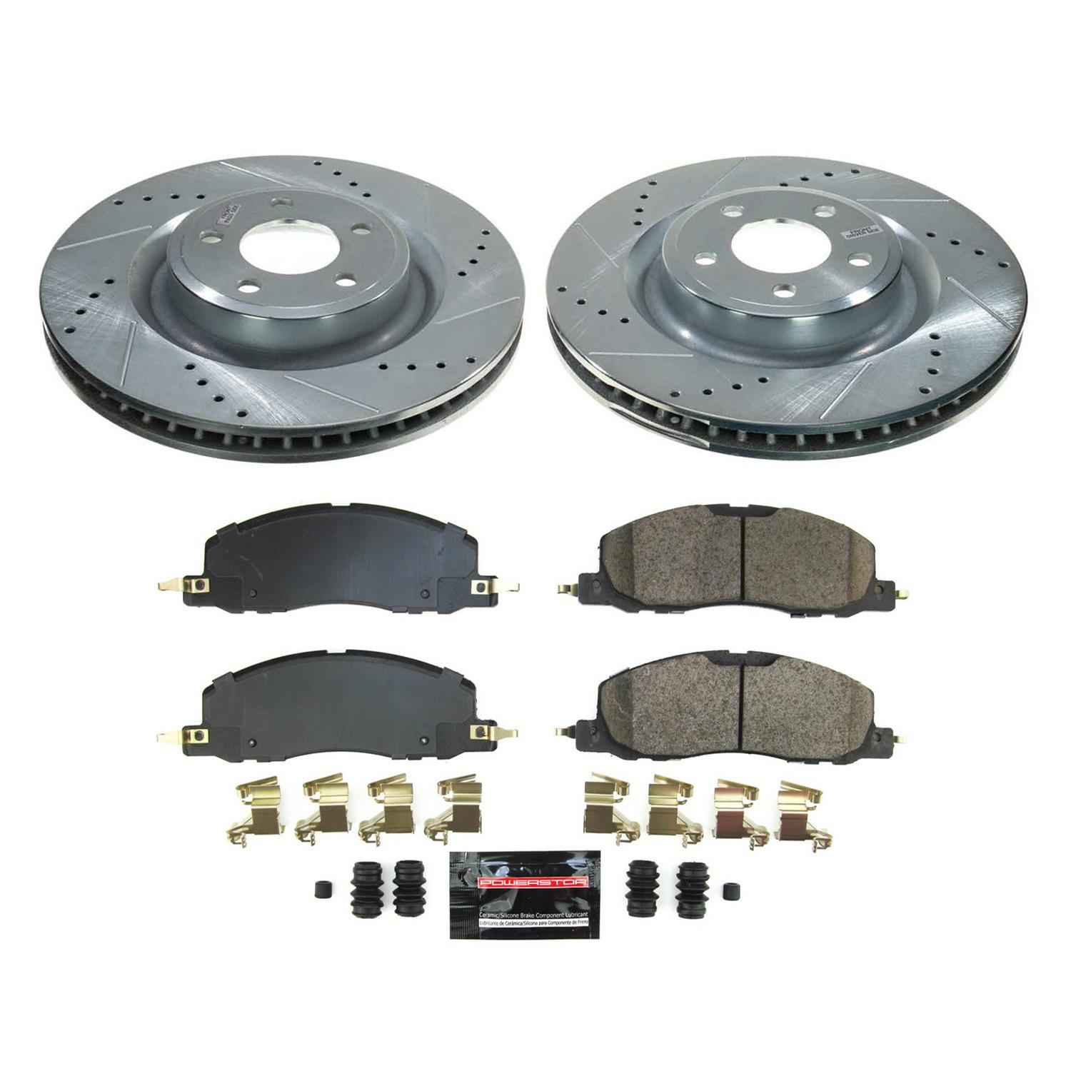 PowerStop Z23 Evolution Sport Brake Upgrade Kits for 2020-2025 AVIATOR, EXPLORER - K8672