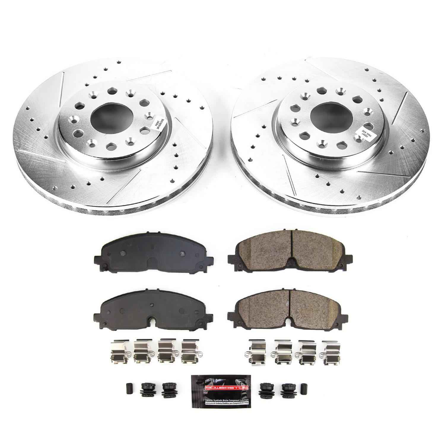 PowerStop Z23 Evolution Sport Brake Upgrade Kits K8739