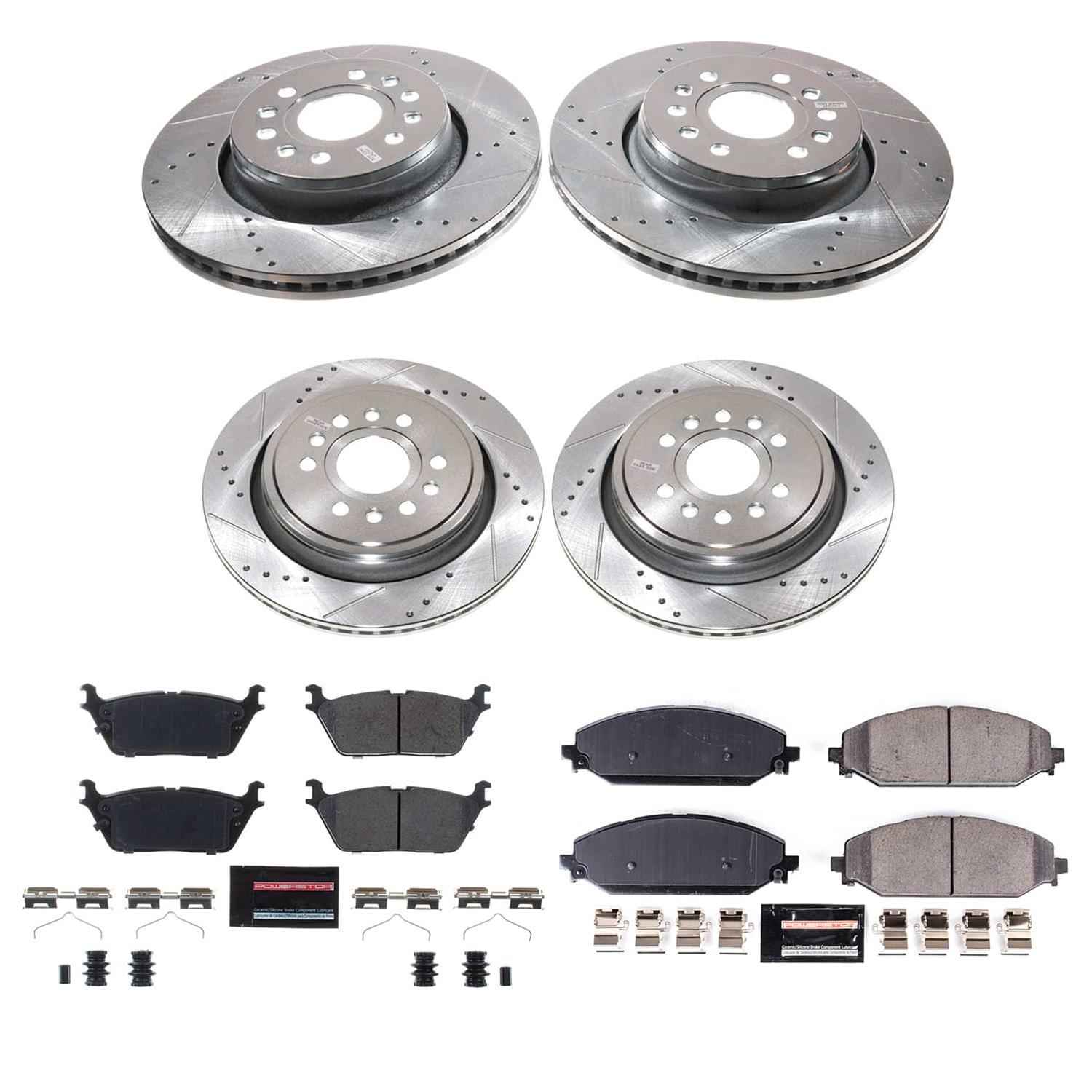 PowerStop Z23 Evolution Sport Brake Upgrade Kits K8902