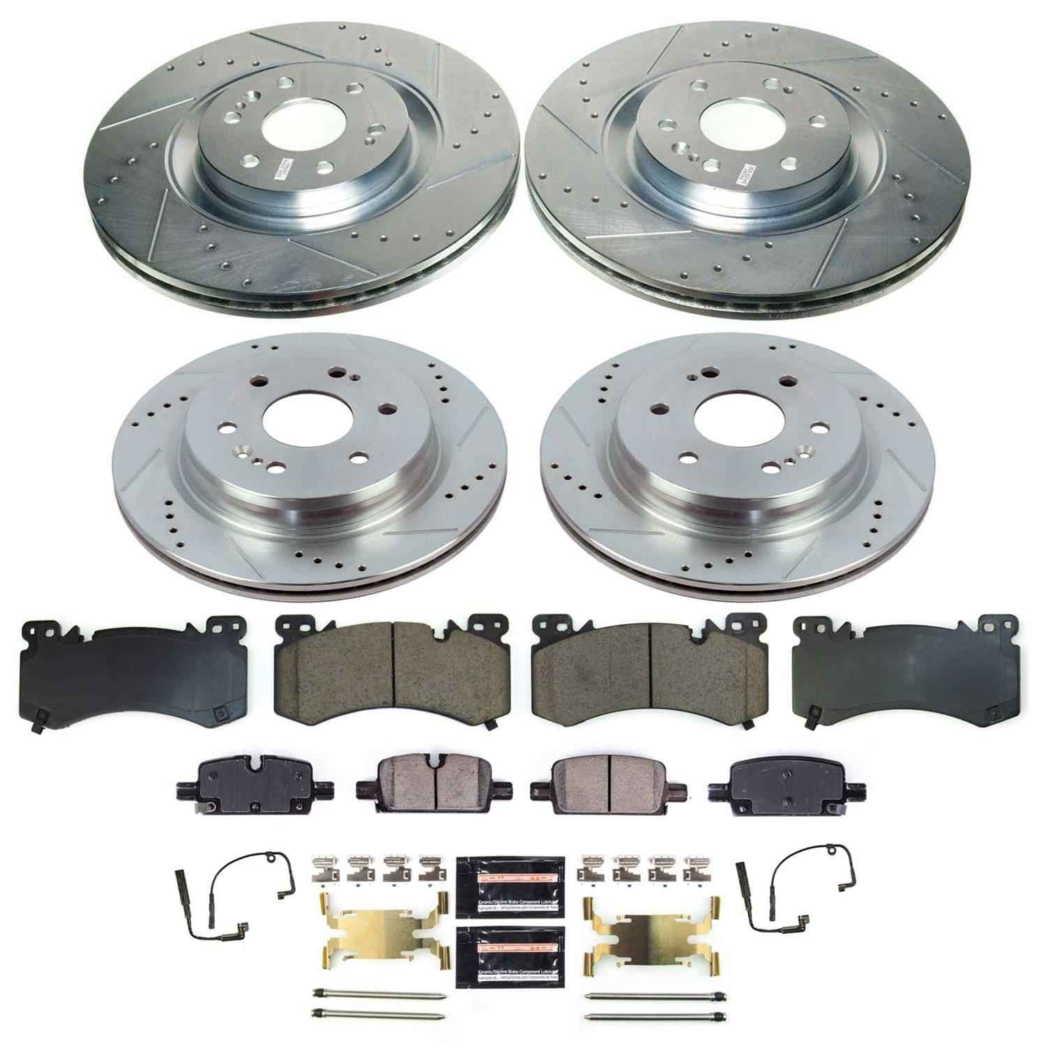 PowerStop Z23 Evolution Sport Brake Upgrade Kits for 2023-2024 SILVERADO 1500, 2021-2024 TAHOE - K8939