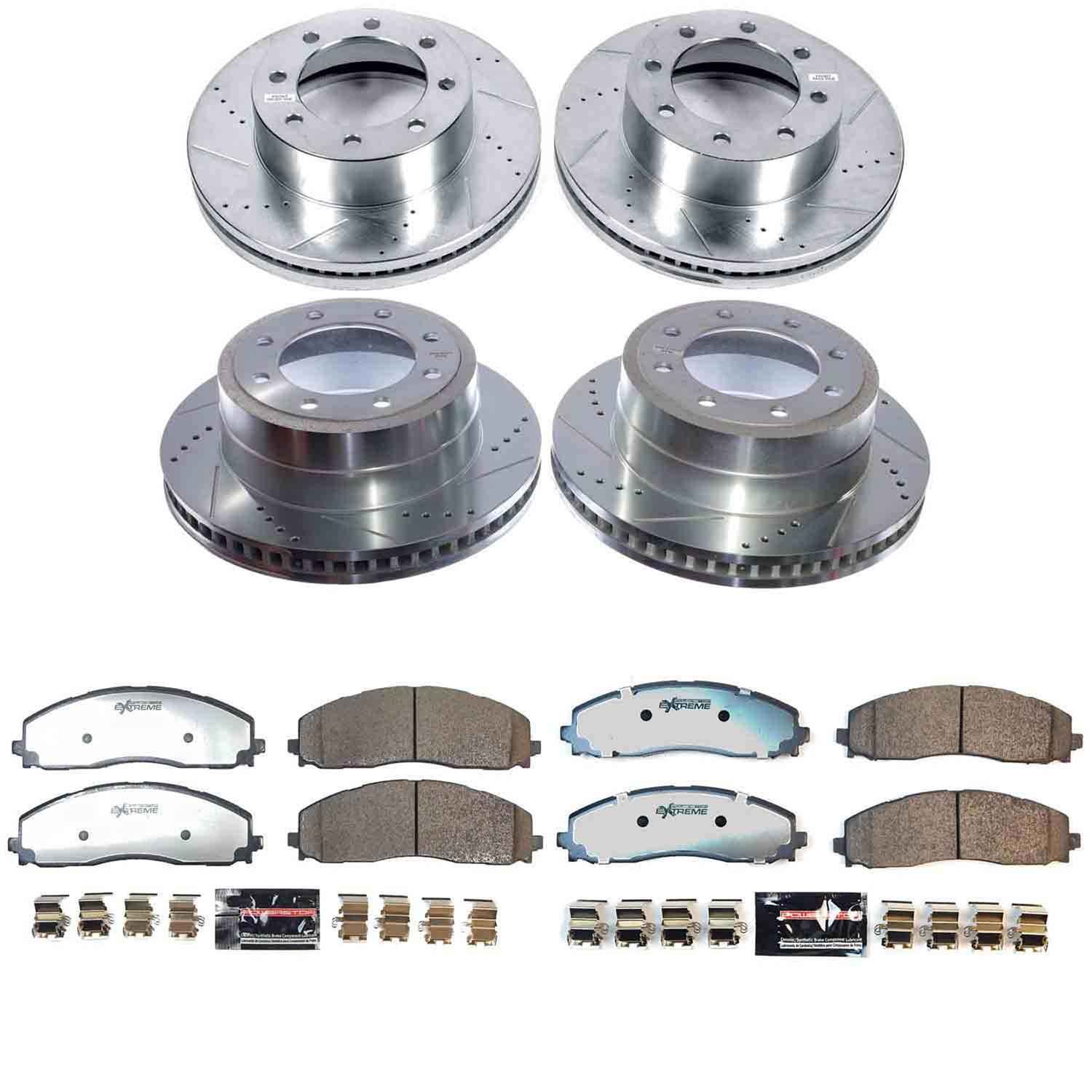 PowerStop Z36 Truck and Tow Brake Upgrade Kits for 2023-2024 F-250 SUPER DUTY, F-350 SUPER DUTY - K9224-36
