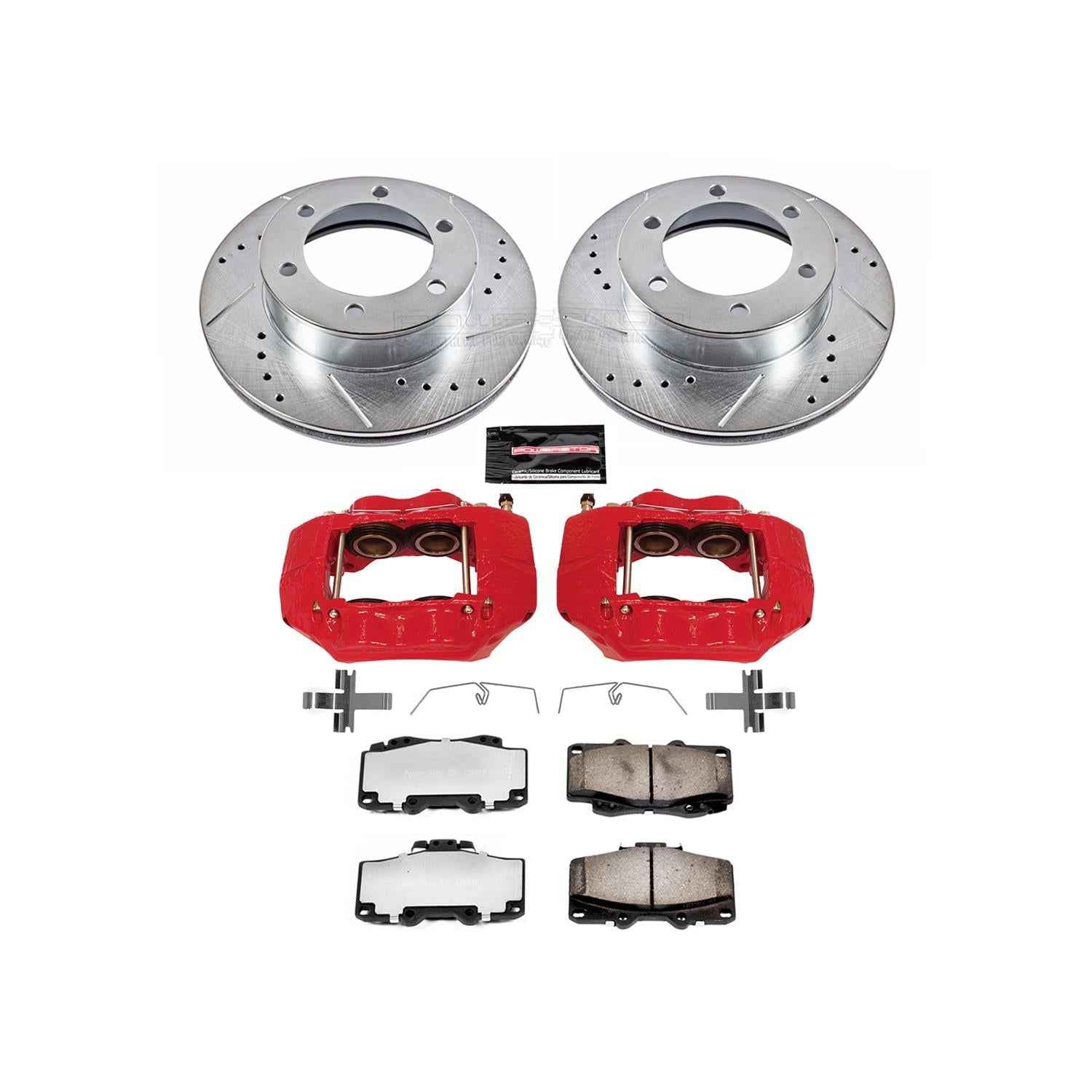 PowerStop Z36 Truck and Tow Brake Upgrade Kits with Calipers for 1995-2004 TACOMA - KC1233A-36