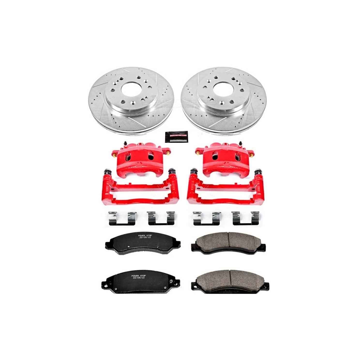 PowerStop Z23 Evolution Sport Brake Upgrade Kits with Calipers KC2067