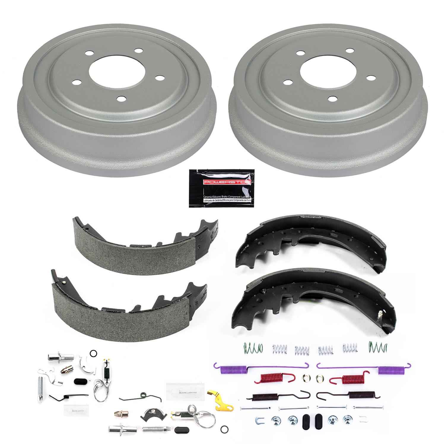 PowerStop Drum Brake Kits for 1997-2002 F-150 - KOE15349DK