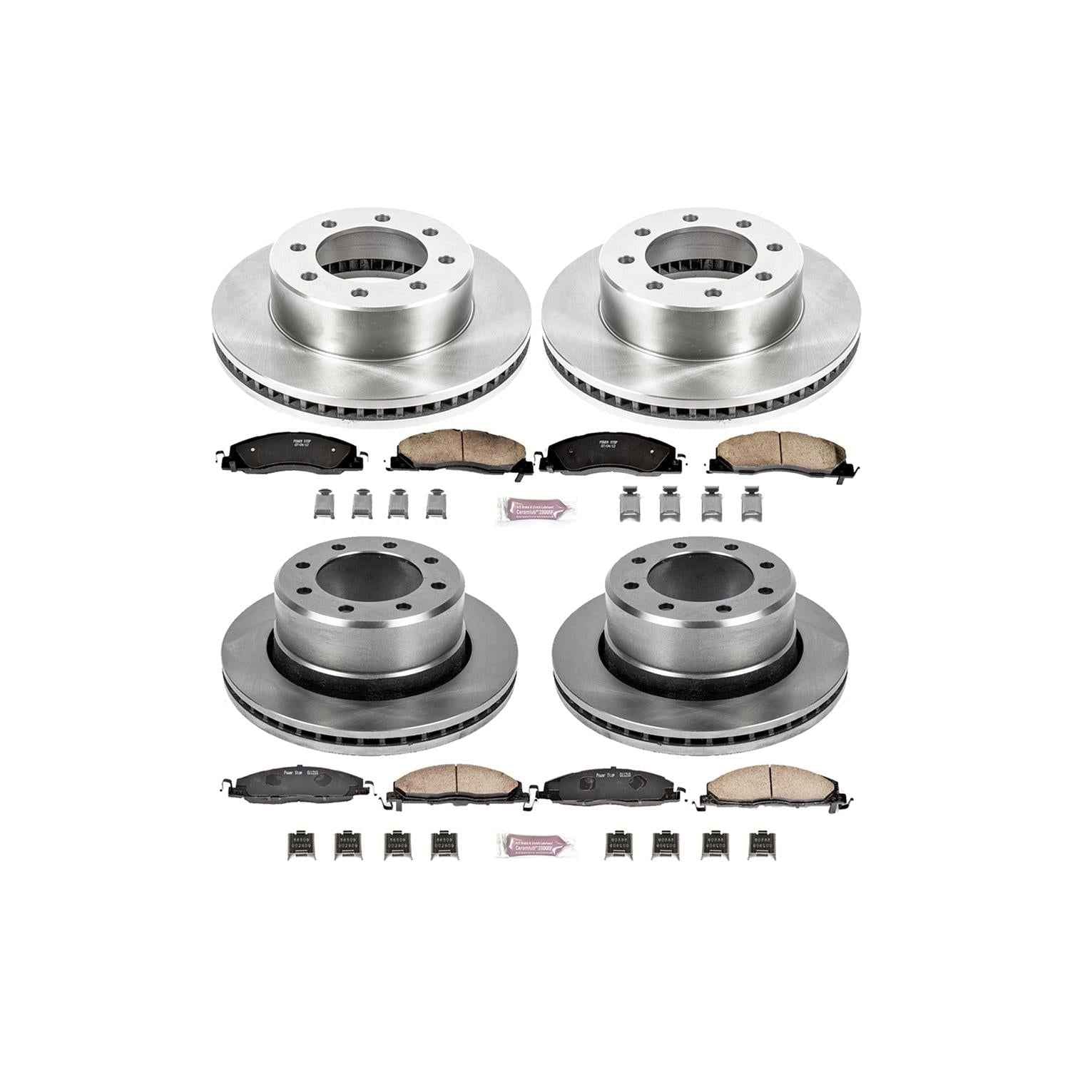 PowerStop Z17 Evolution Plus Stock Replacement Brake Kits KOE5458