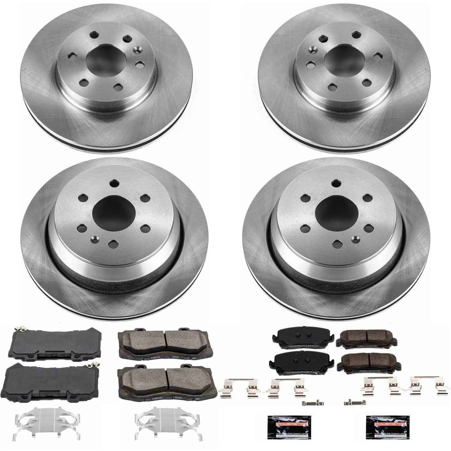 PowerStop Z17 Evolution Plus Stock Replacement Brake Kits for 2015-2020 CANYON, COLORADO - KOE7228