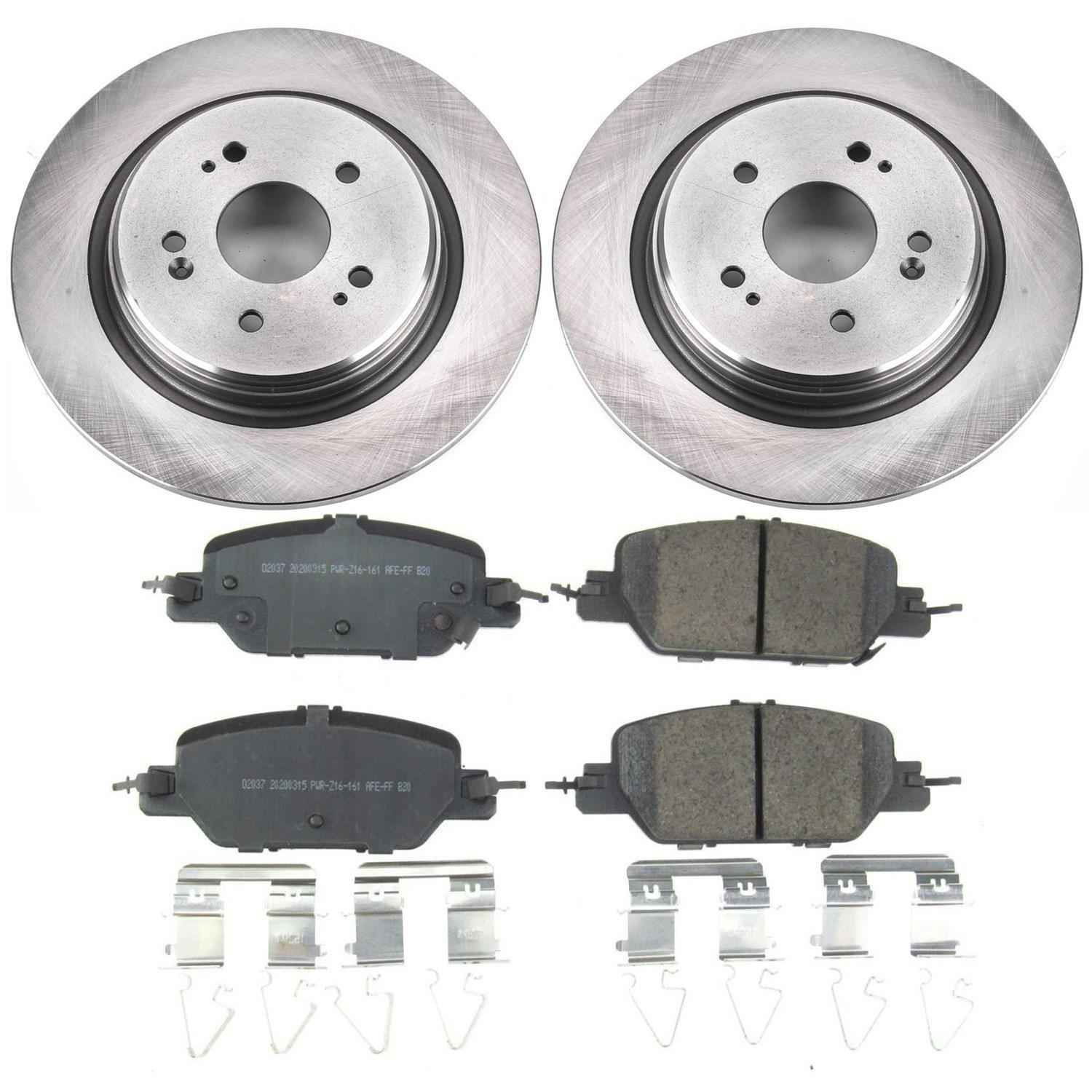 PowerStop Z17 Evolution Plus Stock Replacement Brake Kits for 2017-2025 CR-V - KOE7528