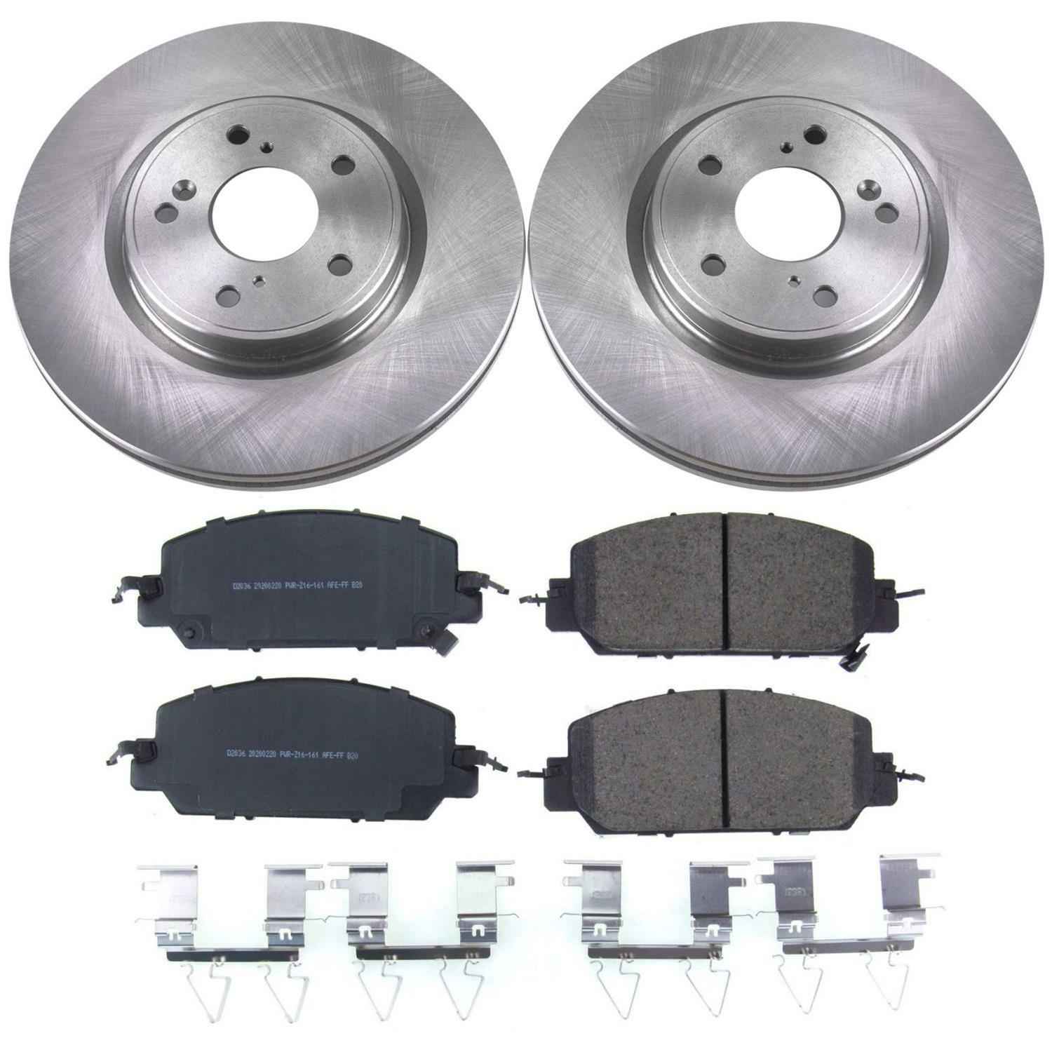 PowerStop Z17 Evolution Plus Stock Replacement Brake Kits for 2017-2025 CR-V - KOE7872