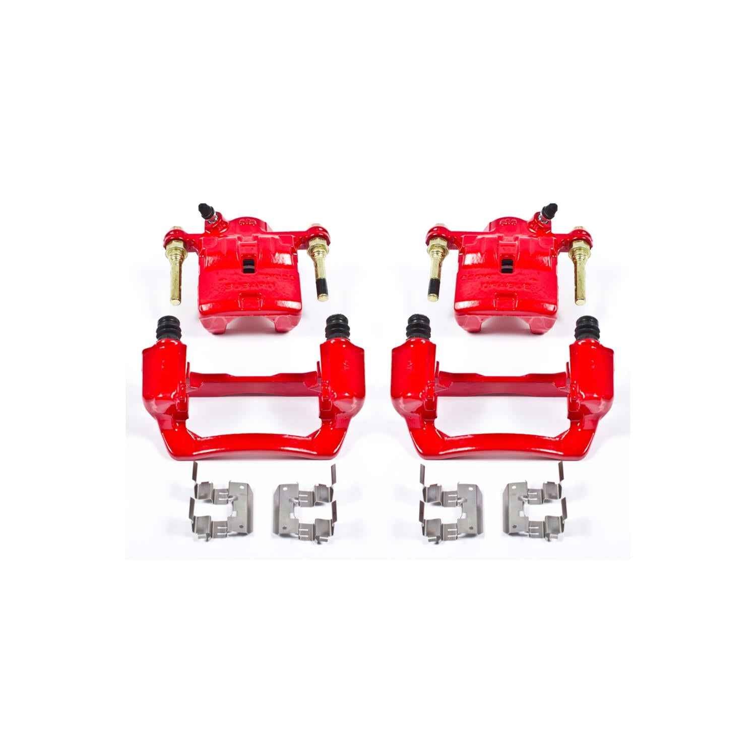PowerStop Performance Powdercoated Brake Calipers for 2009-2013 FORESTER, 2008-2014 IMPREZA, 2015-2021 WRX - S3424